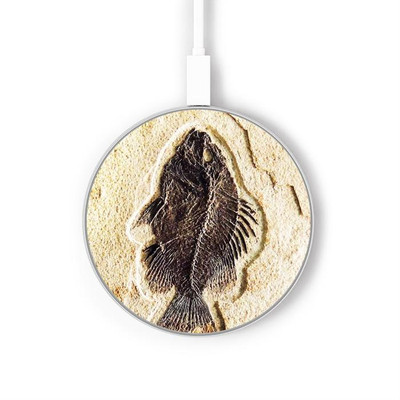 S2562 Fossil Fish Caricabatterie wireless da 15W, tipo C, per iPhone e Android, con luce LED S2562 Fossil Fish Caricabatterie wireless da 15W, tipo C, per iPhone e Android, con luce LED