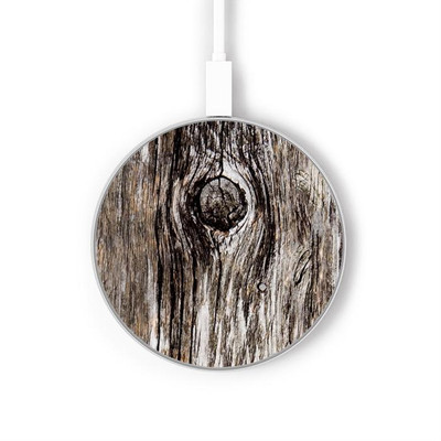 S2844 Old Wood Bark Graphic Caricabatterie wireless da 15W, tipo C, per iPhone e Android, con luce LED S2844 Old Wood Bark Graphic Caricabatterie wireless da 15W, tipo C, per iPhone e Android, con luce LED