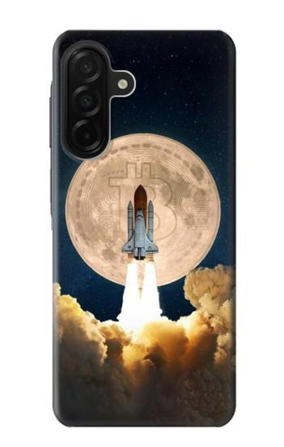 S3859 Bitcoin to the Moon Case Cover Custodia per Samsung Galaxy A26