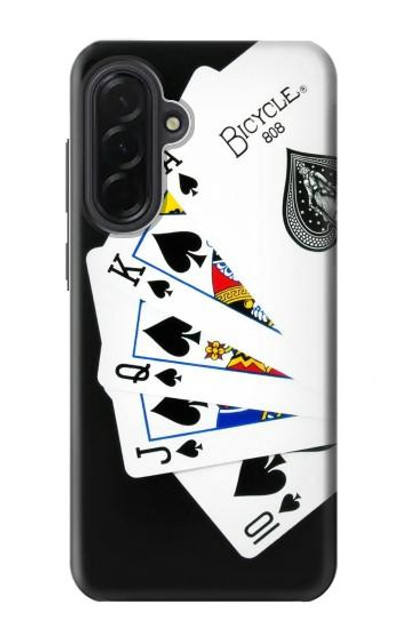 S1078 Poker Royal Straight Flush Case Cover Custodia per Samsung Galaxy A36