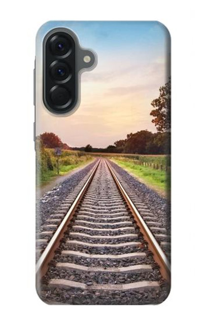 S3866 Railway Straight Train Track Case Cover Custodia per Samsung Galaxy A56
