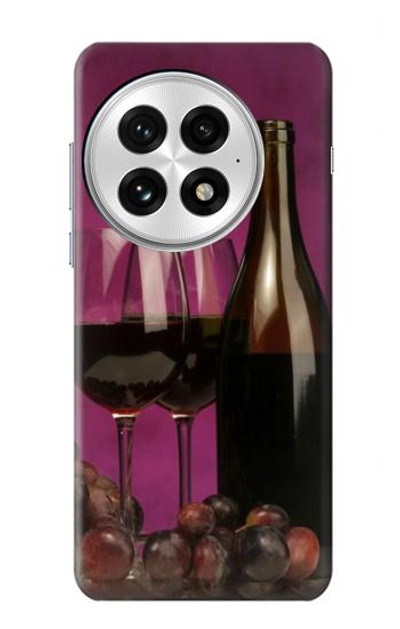 S0910 Red Wine Case Cover Custodia per OnePlus 13
