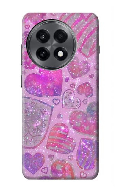 S3710 Pink Love Heart Case Cover Custodia per OnePlus 13R
