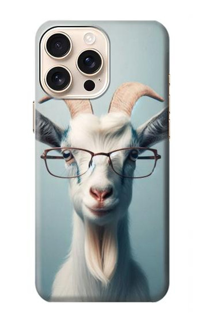 S3991 Goat Glasses Case Cover Custodia per iPhone 16 pro