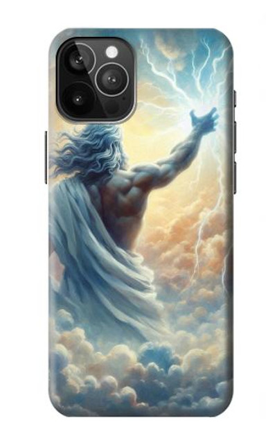 S4028 Zeus God Thunder Power Case Cover Custodia per iPhone 12 Pro Max