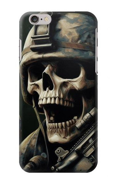 S4017 Skull Soldier Case Cover Custodia per iPhone 6 6S