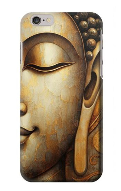 S4022 Vintage Buddha Face Golden Style Case Cover Custodia per iPhone 6 6S