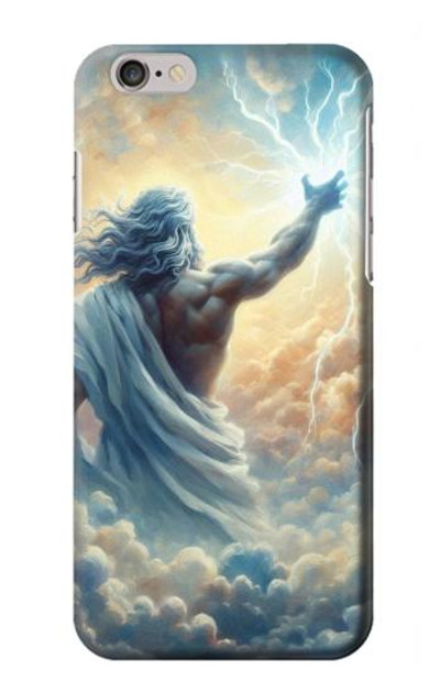 S4028 Zeus God Thunder Power Case Cover Custodia per iPhone 6 6S