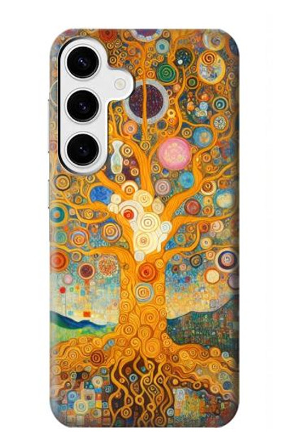 S4007 Tree of Life Painting Case Cover Custodia per Samsung Galaxy S24 Plus