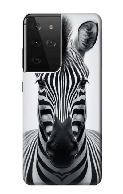 S4027 Zebra Case Cover Custodia per Samsung Galaxy S21 Ultra 5G