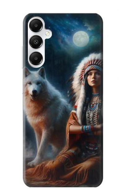 S3995 Grim Wolf Indian Girl Case Cover Custodia per Samsung Galaxy A05s