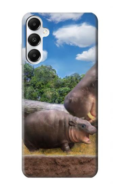 S4031 Baby Hippo Hippopotamus Family Case Cover Custodia per Samsung Galaxy A05s