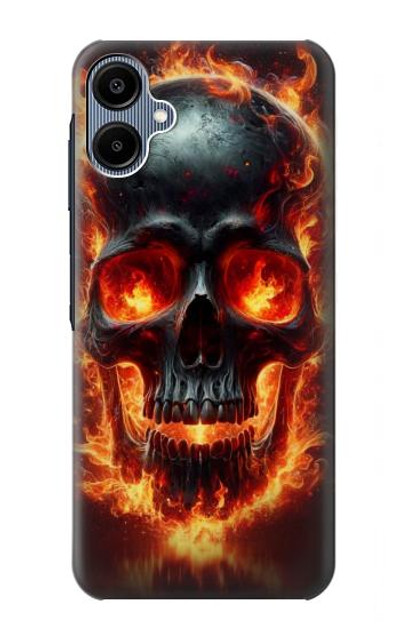 S3986 Fire Skull Case Cover Custodia per Samsung Galaxy A06