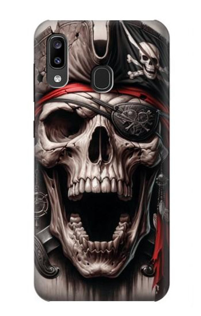 S4009 Pirate Skull Case Cover Custodia per Samsung Galaxy A20, Galaxy A30