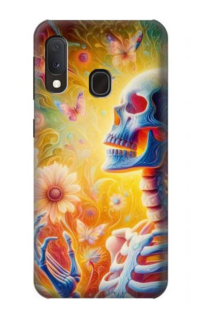 S3976 Colorful Skeleton Case Cover Custodia per Samsung Galaxy A20e