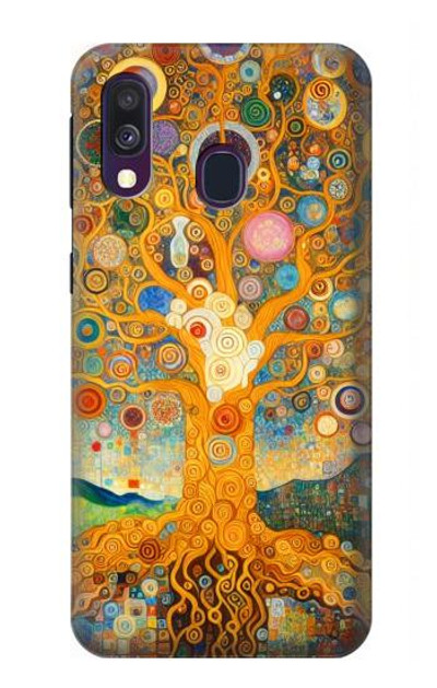 S4007 Tree of Life Painting Case Cover Custodia per Samsung Galaxy A40