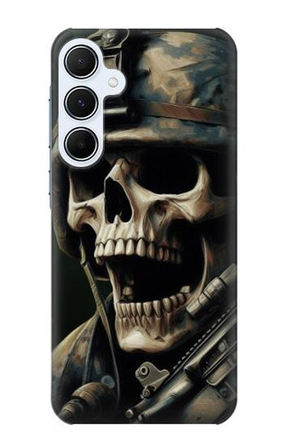 S4017 Skull Soldier Case Cover Custodia per Samsung Galaxy A55 5G