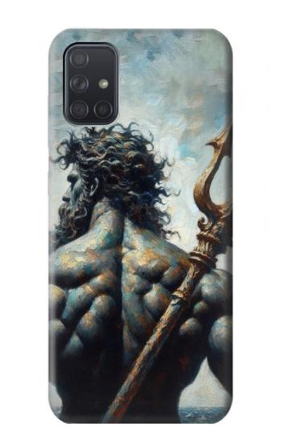 S4010 Poseidon Trident God of The Sea Case Cover Custodia per Samsung Galaxy A71
