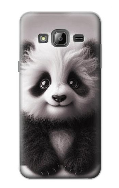 S3978 Cute Baby Panda Case Cover Custodia per Samsung Galaxy J3 (2016)