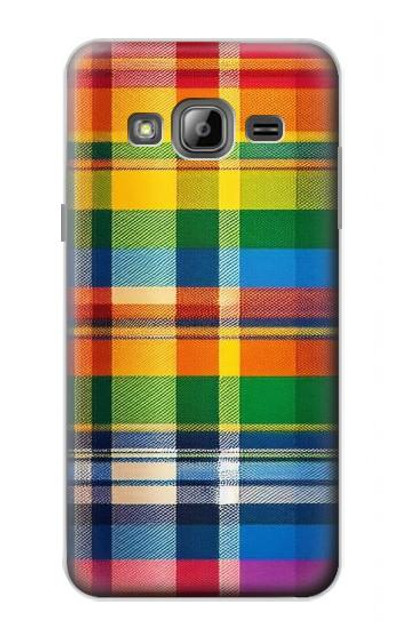 S3983 Fabric Texture LGBTQ Case Cover Custodia per Samsung Galaxy J3 (2016)