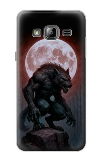 S4024 Werewolf Blood Moon Case Cover Custodia per Samsung Galaxy J3 (2016)