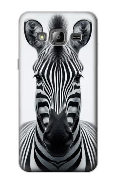S4027 Zebra Case Cover Custodia per Samsung Galaxy J3 (2016)