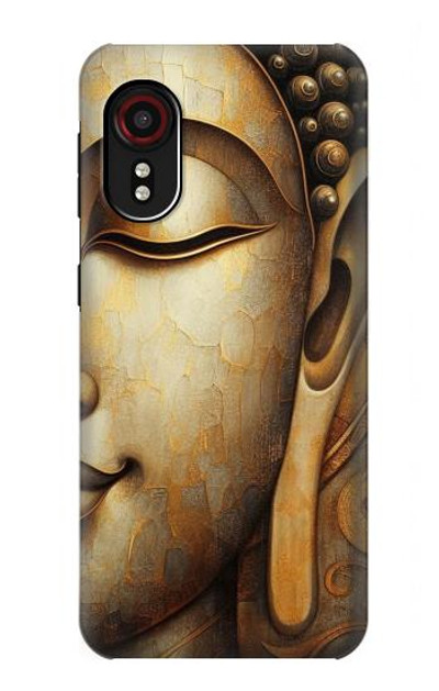 S4022 Vintage Buddha Face Golden Style Case Cover Custodia per Samsung Galaxy Xcover 5