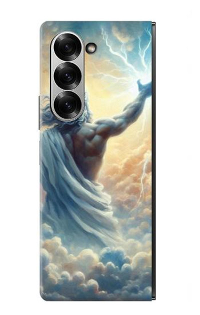 S4028 Zeus God Thunder Power Case Cover Custodia per Samsung Galaxy Z Fold 6