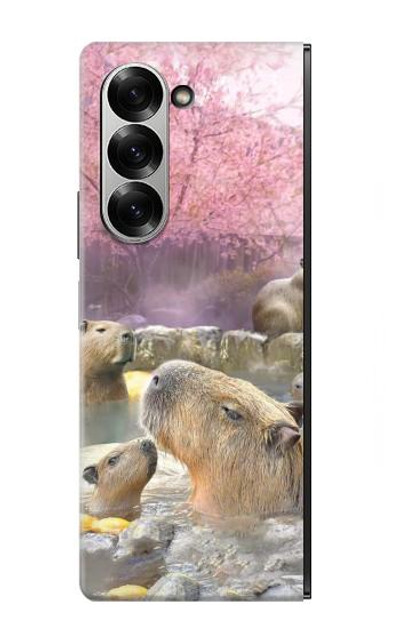 S4030 Capybara Hot Spring Case Cover Custodia per Samsung Galaxy Z Fold 6