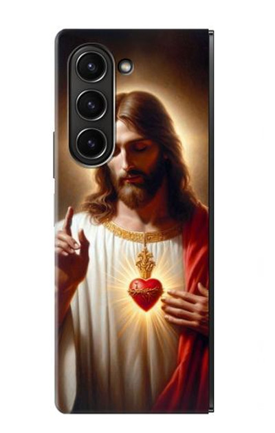 S3997 Jesus Christ Case Cover Custodia per Samsung Galaxy Z Fold 5