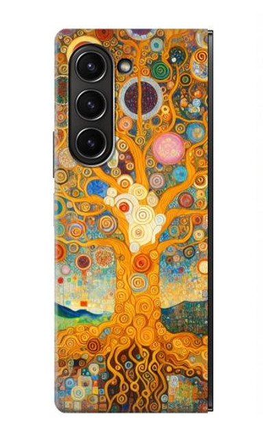 S4007 Tree of Life Painting Case Cover Custodia per Samsung Galaxy Z Fold 5