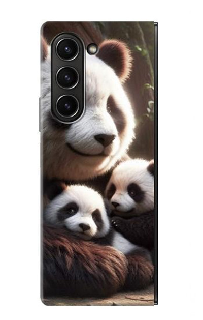 S4008 Panda Family Case Cover Custodia per Samsung Galaxy Z Fold 5