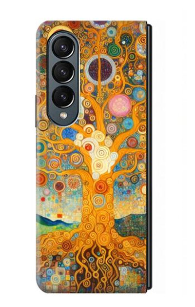 S4007 Tree of Life Painting Case Cover Custodia per Samsung Galaxy Z Fold 4