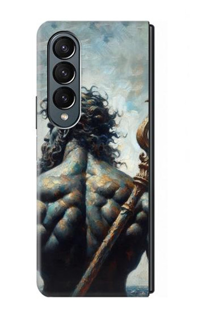 S4010 Poseidon Trident God of The Sea Case Cover Custodia per Samsung Galaxy Z Fold 4