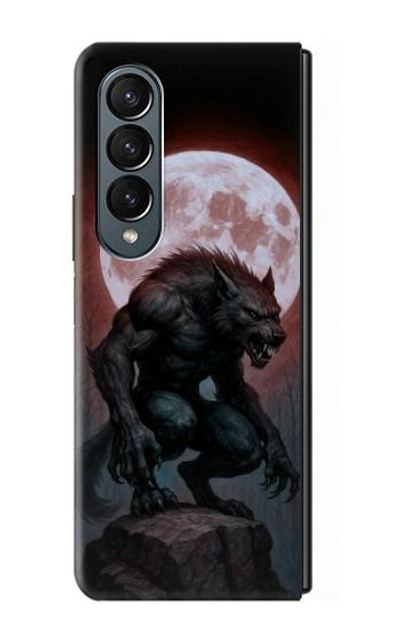 S4024 Werewolf Blood Moon Case Cover Custodia per Samsung Galaxy Z Fold 4