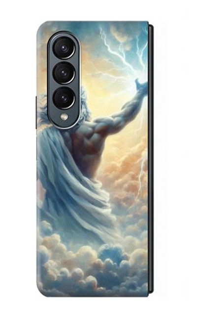 S4028 Zeus God Thunder Power Case Cover Custodia per Samsung Galaxy Z Fold 4
