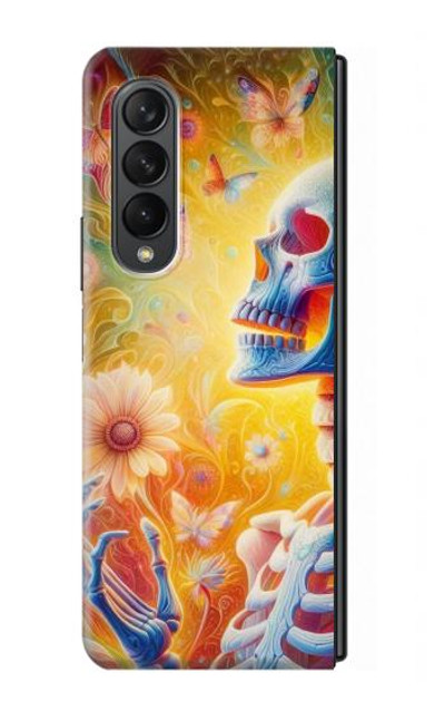 S3976 Colorful Skeleton Case Cover Custodia per Samsung Galaxy Z Fold 3 5G
