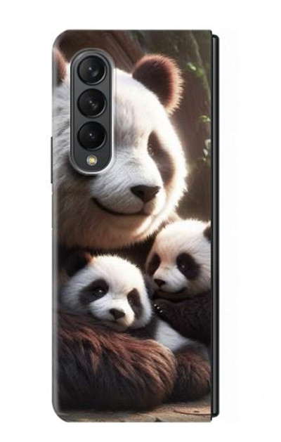 S4008 Panda Family Case Cover Custodia per Samsung Galaxy Z Fold 3 5G