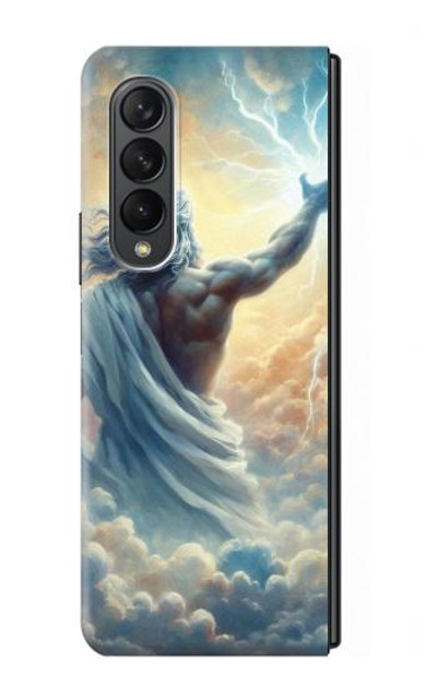 S4028 Zeus God Thunder Power Case Cover Custodia per Samsung Galaxy Z Fold 3 5G