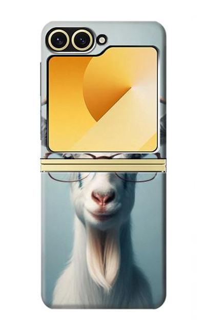 S3991 Goat Glasses Case Cover Custodia per Samsung Galaxy Z Flip 6