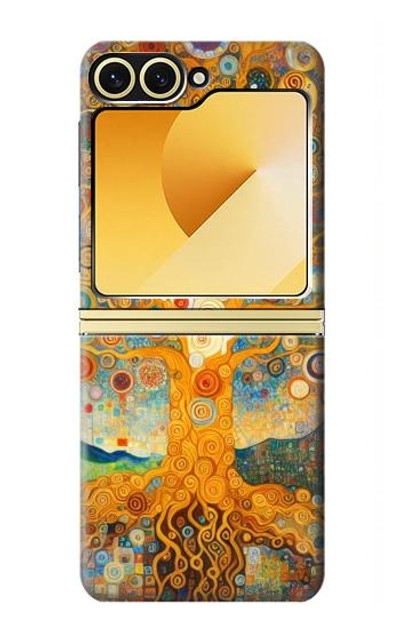 S4007 Tree of Life Painting Case Cover Custodia per Samsung Galaxy Z Flip 6
