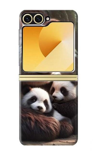 S4008 Panda Family Case Cover Custodia per Samsung Galaxy Z Flip 6
