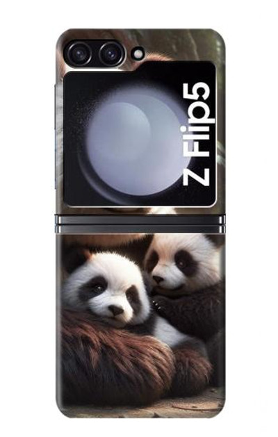 S4008 Panda Family Case Cover Custodia per Samsung Galaxy Z Flip 5