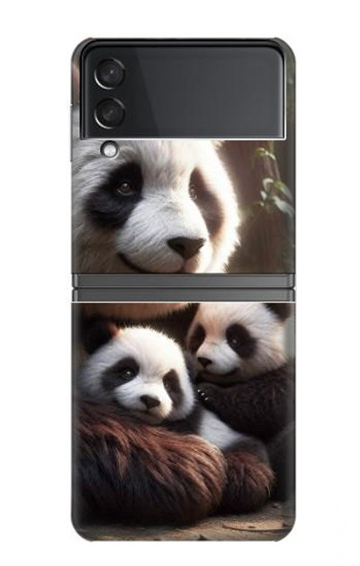 S4008 Panda Family Case Cover Custodia per Samsung Galaxy Z Flip 4