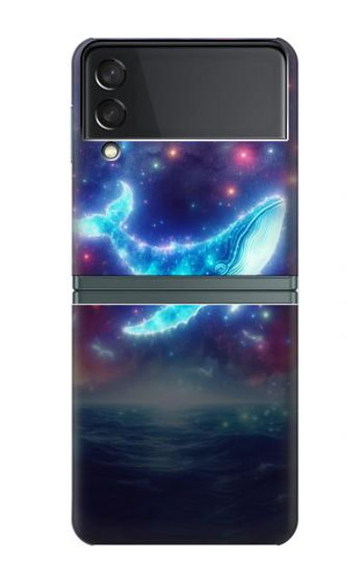 S3982 Dream Whale Colorful Nebula Case Cover Custodia per Samsung Galaxy Z Flip 3 5G