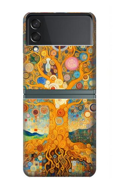 S4007 Tree of Life Painting Case Cover Custodia per Samsung Galaxy Z Flip 3 5G