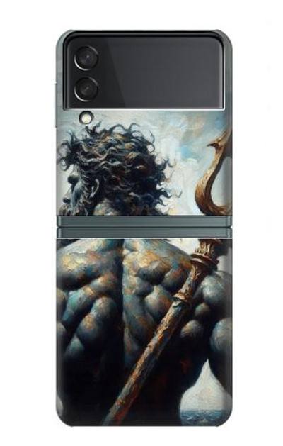 S4010 Poseidon Trident God of The Sea Case Cover Custodia per Samsung Galaxy Z Flip 3 5G