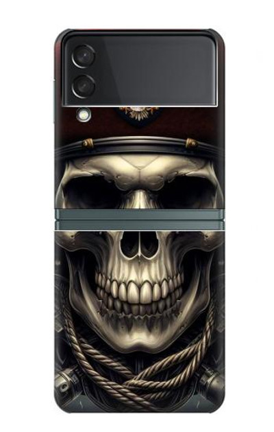 S4014 Skull Soldier Army Case Cover Custodia per Samsung Galaxy Z Flip 3 5G