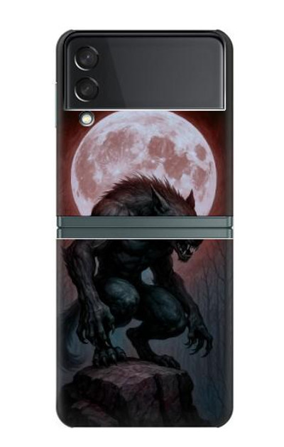 S4024 Werewolf Blood Moon Case Cover Custodia per Samsung Galaxy Z Flip 3 5G