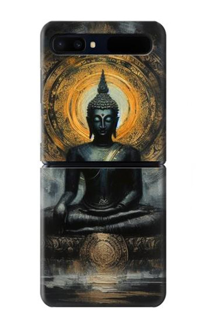 S3968 Black Buddha Case Cover Custodia per Samsung Galaxy Z Flip 5G